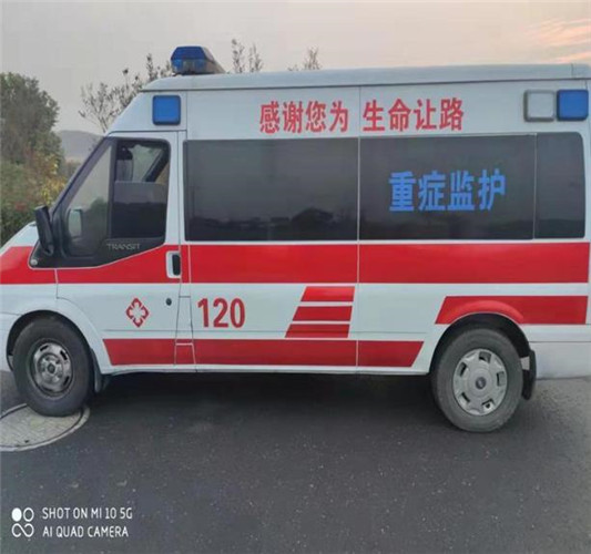 隆安救护车出租服务案例3